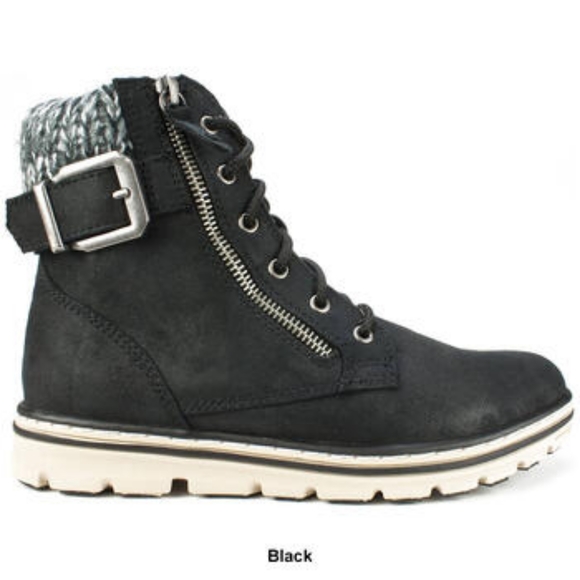Womens Cliffs by White Mountain Kelsie Lace Up Hiker Boots - Picture 1 of 6